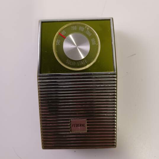 Federal Solid State Radio Model 606 In Original Box image number 2