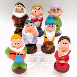 Vintage Walt Disney Snow White & The Seven Dwarfs Vinyl Figures