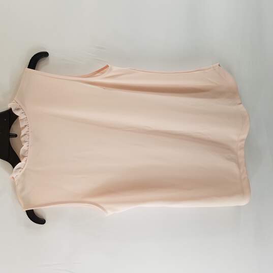 Ann Taylor Women's Pink SLeeveless Top XS image number 2