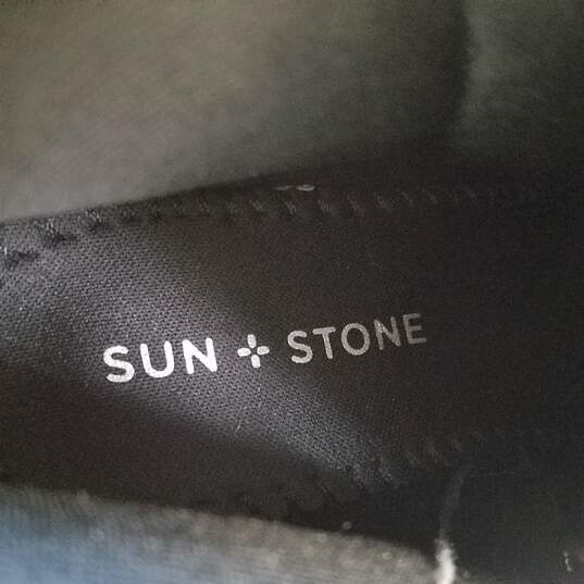 Sun + Stone Graceyy Side Zip Boots Black 6.5 image number 8