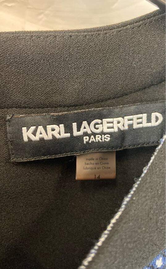 Karl Lagerfeld Mullticolor Formal Dress - Size 14 image number 3