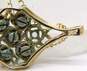 Vintage 14K Yellow Gold Spinel Pendant Necklace 4.4g image number 5