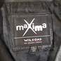 Womens Maxima Collared Long Sleeve Button Front Leather Jacket Size 3X image number 4