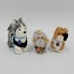 American Girl Doll Dogs Pets Sugar Yorkie Pepper Husky & Calico Cat Ginger