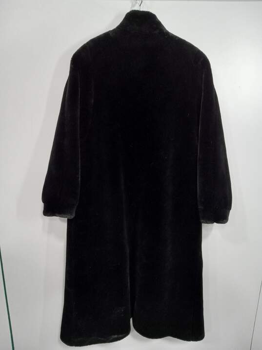 Saks Fifth Avenue Marvin Richards Faux Fur Coat Women's Size M image number 2