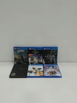 Bundle of 6 Assorted PlayStation 4 Video Games