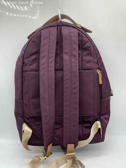 Michael Kors Womens Burgundy Backpack alternative image