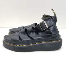 Dr. Martens Clarissa II Black Leather Sandals Shoes Women's Size 8 M alternative image