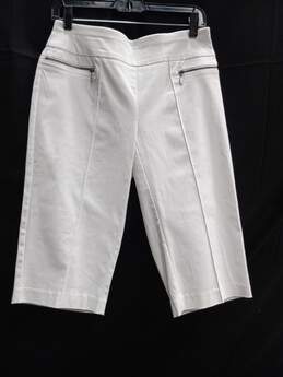 Women's Style & Co. Zip Skimmer Capri Pants Sz 8 NWT