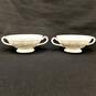 Vintage Wedgwood Wellesley Set Of 4 Double Handle Cream Soup Bowls image number 3