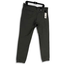 NWT Mens Gray Slash Pocket Stretch Tapered Leg Jogger Pants Size 36X34 alternative image