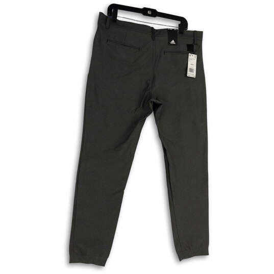 NWT Mens Gray Slash Pocket Stretch Tapered Leg Jogger Pants Size 36X34 image number 2