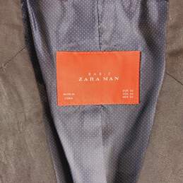 Zara Men Black Blazer Jacket 44 alternative image