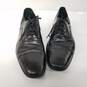 Salvatore Ferragamo Black Leather Lace Up Dress Shoes Men's Size 10.5D image number 4