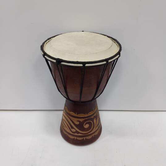 Wooden Hand Made Bongo Drum image number 1