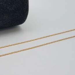 10k Gold Diamond & Amethyst Heart Pendant Necklace 3.3g alternative image