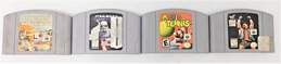 Nintendo 64 W/4 games WWF War Zone. alternative image
