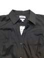 Express Women's Black Button-Up Blouse Size L NWT image number 2