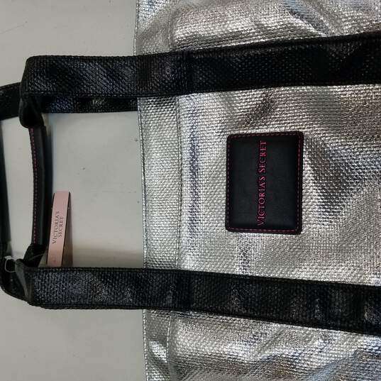 Buy the Victoria's Secret Tote Bag Silver