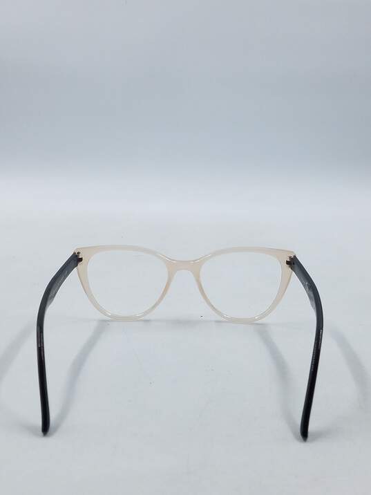 Tahari Clear Pink Cat Eye Eyeglasses image number 3