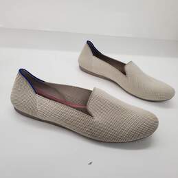 Rothy's Beige Round Toe Flats Women's Size 8.5