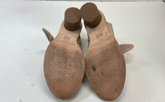 Bernardo Lizzie Tan Suede Heels Shoes Size 6.5 M image number 7