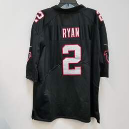 Mens Black Atlanta Falcons Matt Ryan #2 On Field Football NFL Jersey Sz 2XL alternative image