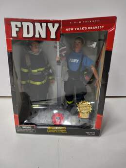 FDNY New York's Bravest Figurines IOB