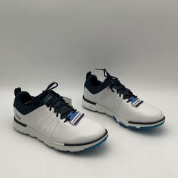 Womens Go Golf Elite Tour SL White Blue Lace-Up Sneaker Shoes Size 8.5 alternative image