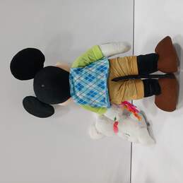Disney Mickey Mouse & Dog Plush Toys alternative image