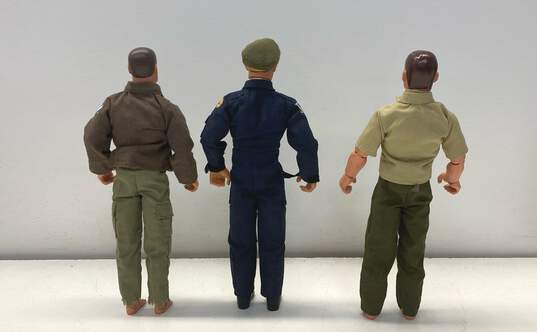 Vintage 1990's Lot Of 3 Assorted 11.5 In. Tall G.I. Joe Action Figures image number 3