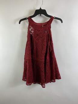 Torrid Women Burgundy Lace Dress 2X NWT