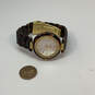 Designer Relic ZR34137 Tortoise Strap Rhinestone Dial Analog Wristwatch image number 4