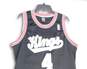 Mens Multicolor Sacramento Kings Chris Webber #4 Basketball Jersey Size L image number 3