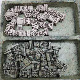 Carved Stone Aztec Themed Chess Set alternative image