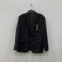 Mens Black Awareness Awear-Tech Single-Breasted Two-Button Blazer Size 44S image number 1
