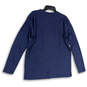 Mens Blue Regular Fit Crew Neck Long Sleeve Pullover T-Shirt Size 2XL image number 2
