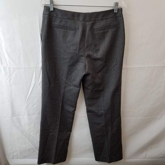 Ted Baker Women's Gray Wool Dress Pants Size 2 image number 2