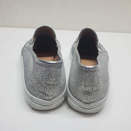 INC International Concepts Silver Rhinestone Slip on Casual Shoes Women's Sz 7 alternative image