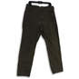 Mens Gray Denim 5-Pocket Design Straight Leg Work Pants Size 36x34 image number 1