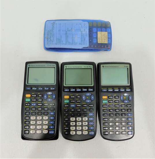 Texas Instruments Assorted Calculator Lot of 4 UNTESTED image number 1