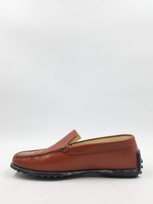 Tod's Terracotta Driving Loafers W 6.5 COA image number 2