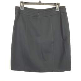 Ann Taylor Women Black Skirt SZ 10 NWT alternative image