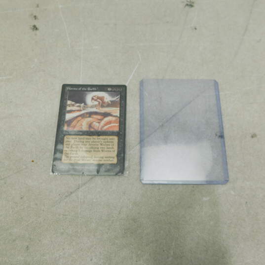 Magic The Gathering MTG Worms of The Earth The Dark Card image number 1