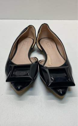 Quadriga Sophiya Plata Black Patent Leather Flats Shoes Size 36 alternative image
