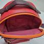 Coach Vale Pink Leather Slingback Backpack AUTHENTICATED image number 4
