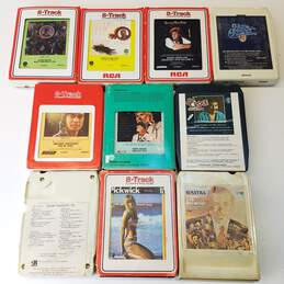 Lot of Assorted 8-Track Tapes