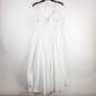 Abercrombie & Fitch Women White Flare Dress L NWT image number 2