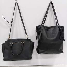 Pair of Michael Kors Women's Leather Handbags