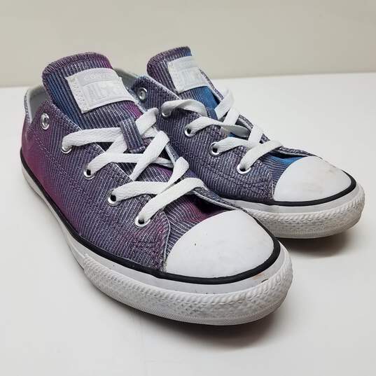 Converse CTAS Kids/Youth Space Star Ox Glitter/Sparkle Size 3 image number 1